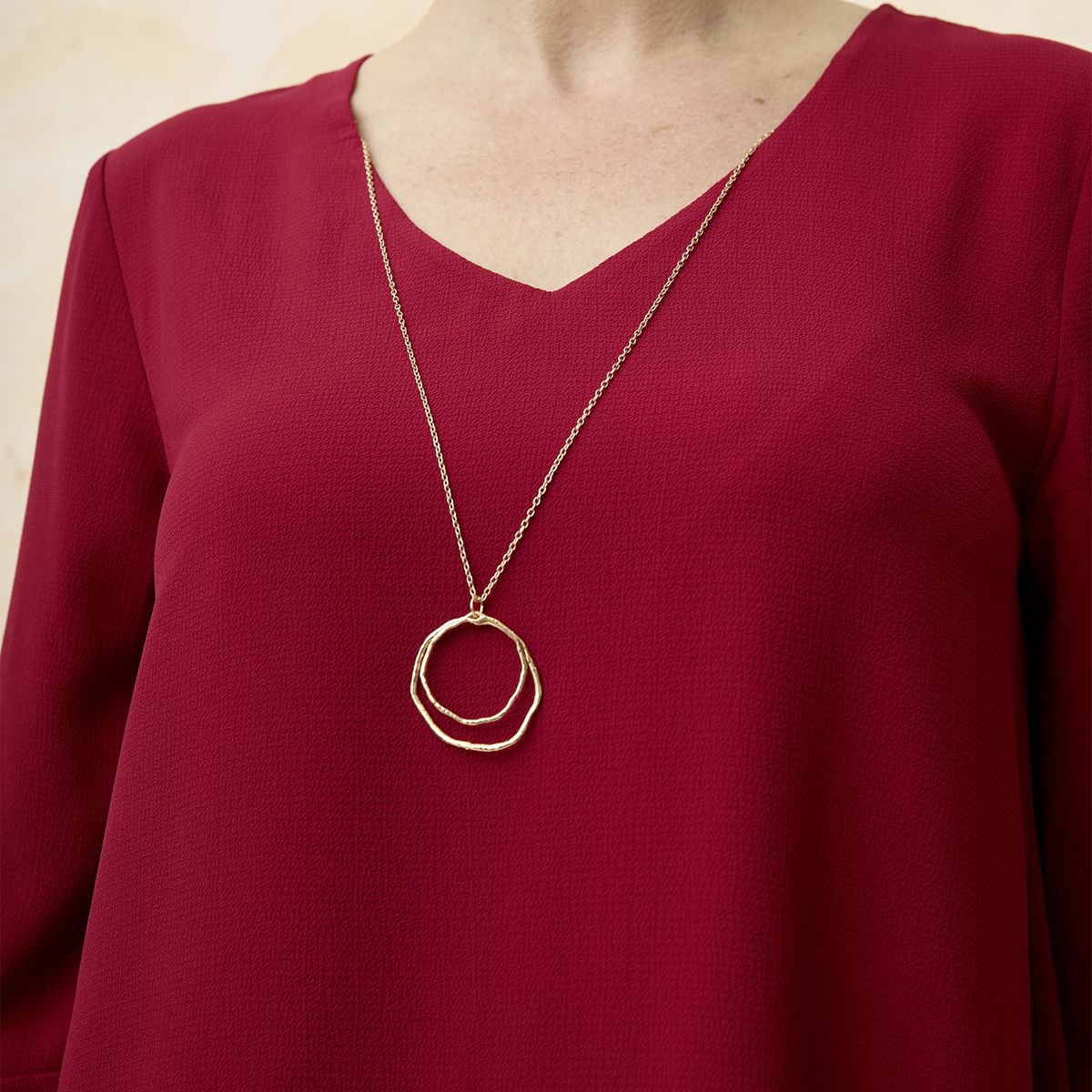 S COCCI - Blusa con Collar Mujer S. Cocci