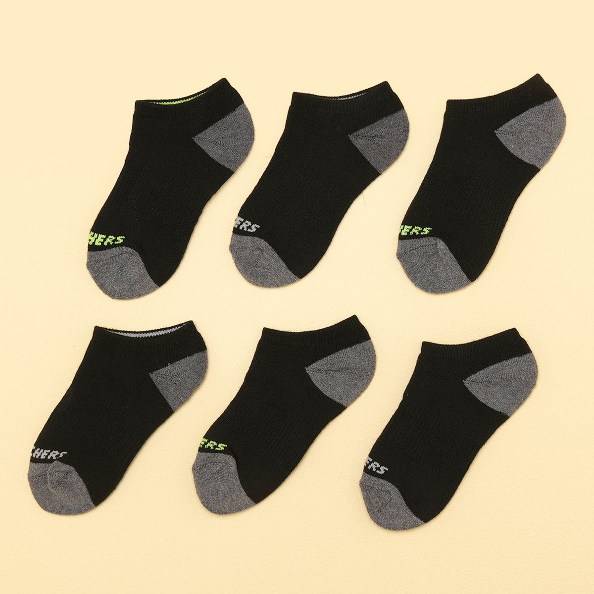 SKECHERS - Pack De 6 Pares De Calcetines Deportivos Niño Skechers