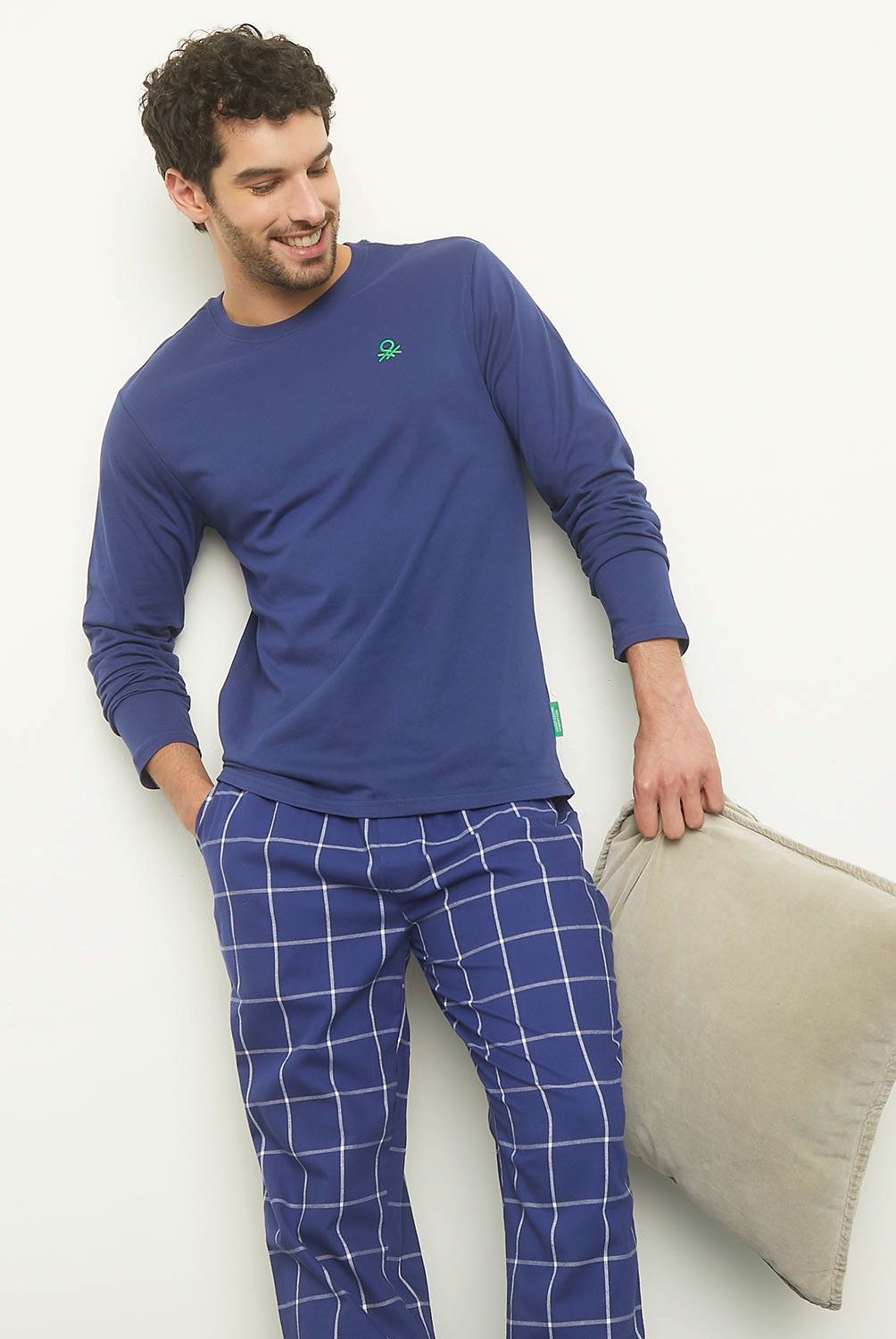 BENETTON - Pijama Largo Hombre Benetton