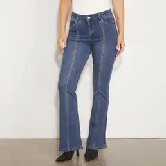 MOSSIMO - Jeans Tiro Medio Mujer