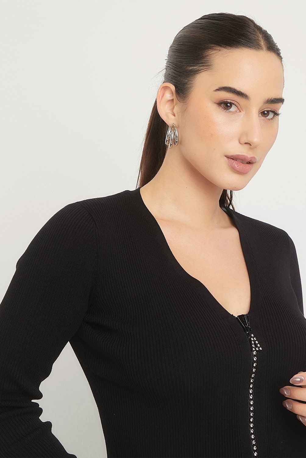 MOSSIMO - Chaleco Cropped Mujer Mossimo