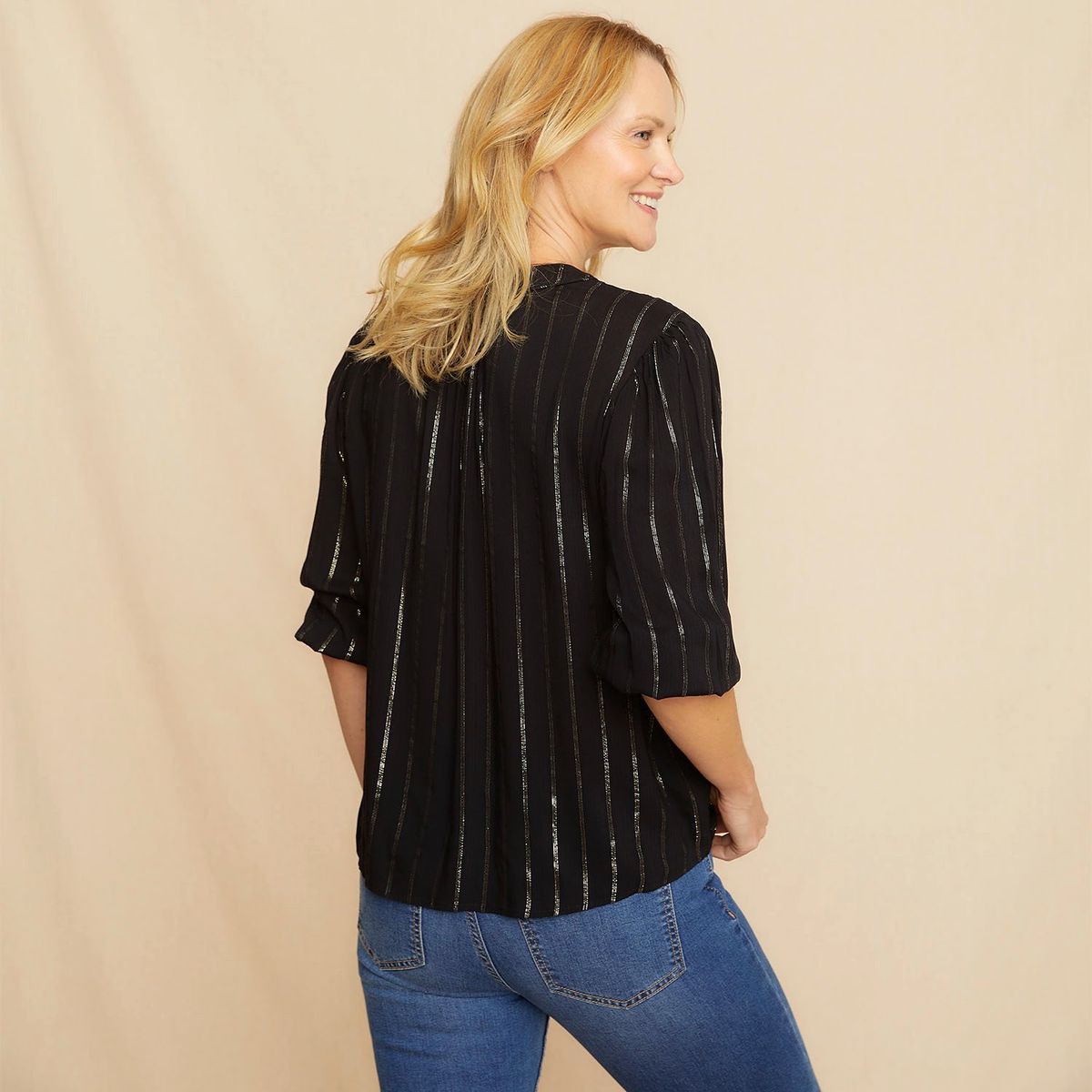 S COCCI - Blusa Mujer S Cocci Estampada Manga 3/4 Casual