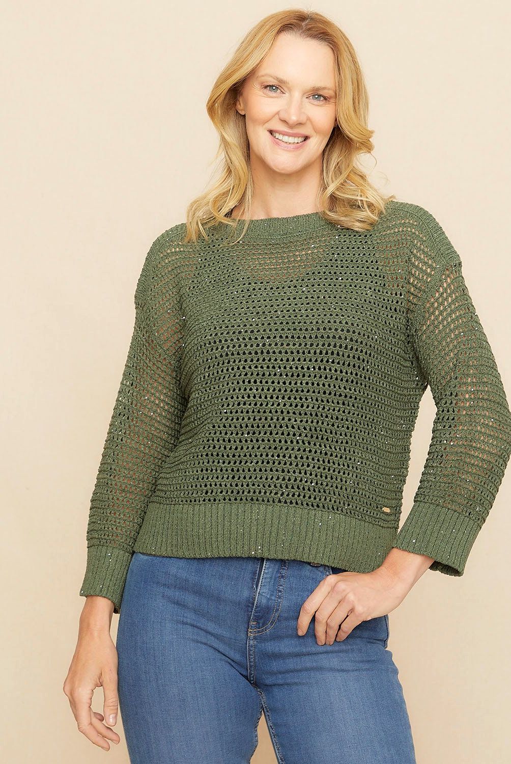 S COCCI - Sweater S.Cocci Algodón Manga Larga Mujer Negro