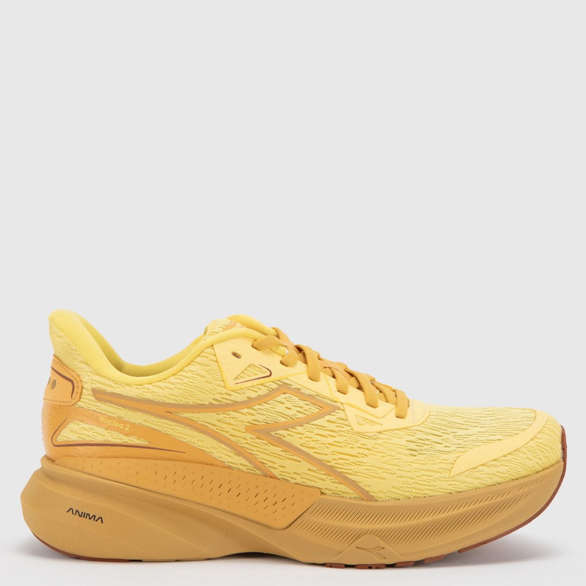 DIADORA - Nucleo Zapatilla Running Hombre Amarillo Diadora