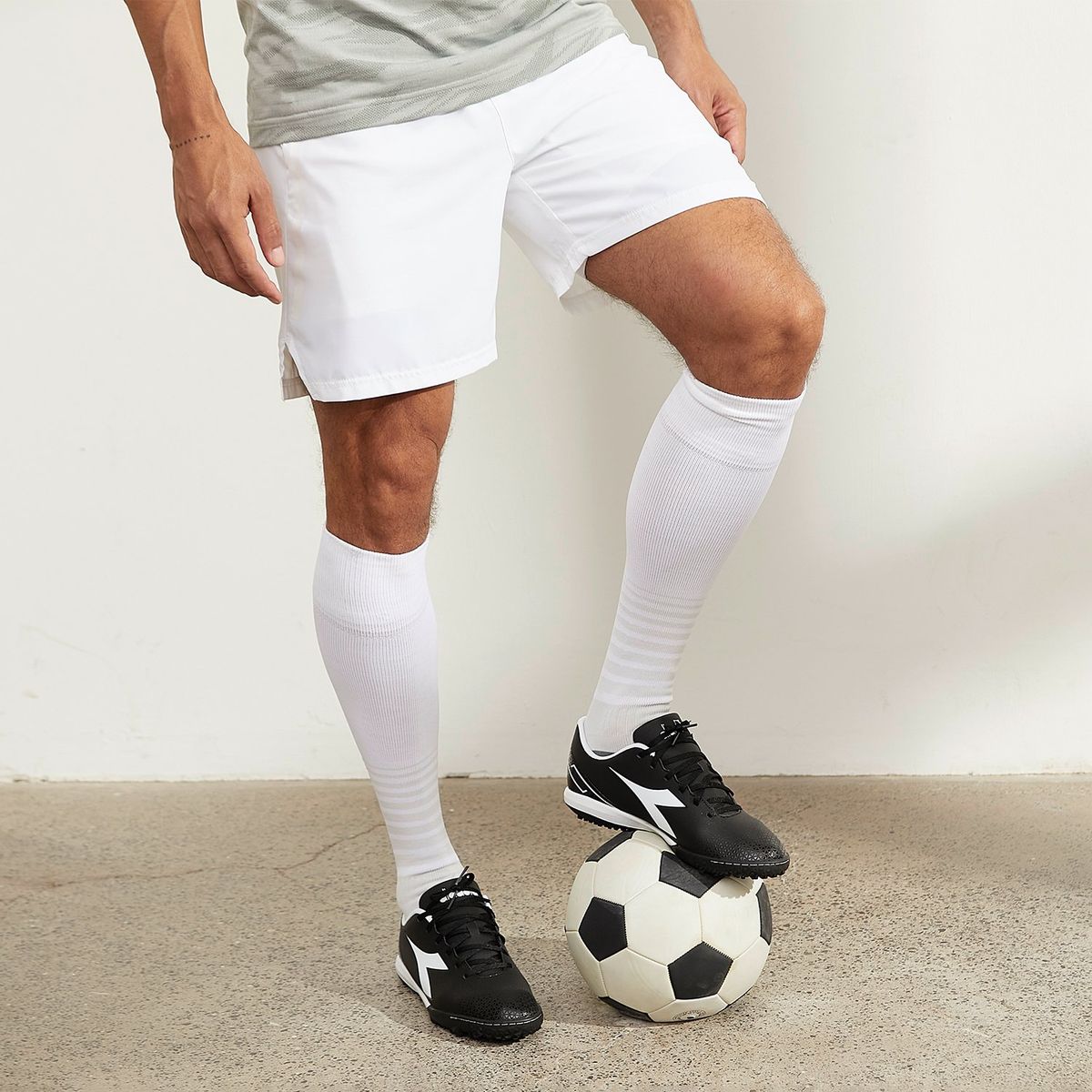 DIADORA - Zapatilla Fútbol Hombre Negro Diadora