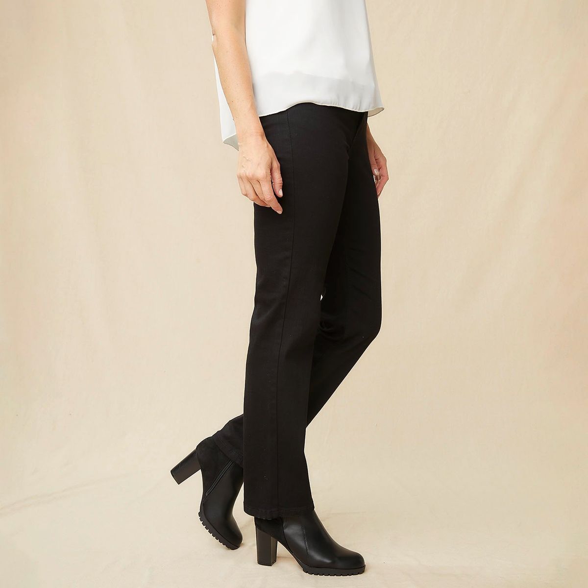 S COCCI - Botin Mujer Negro Scocci