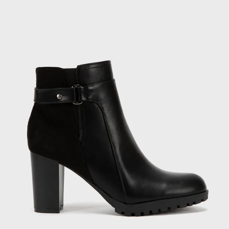 Botin Mujer Negro
