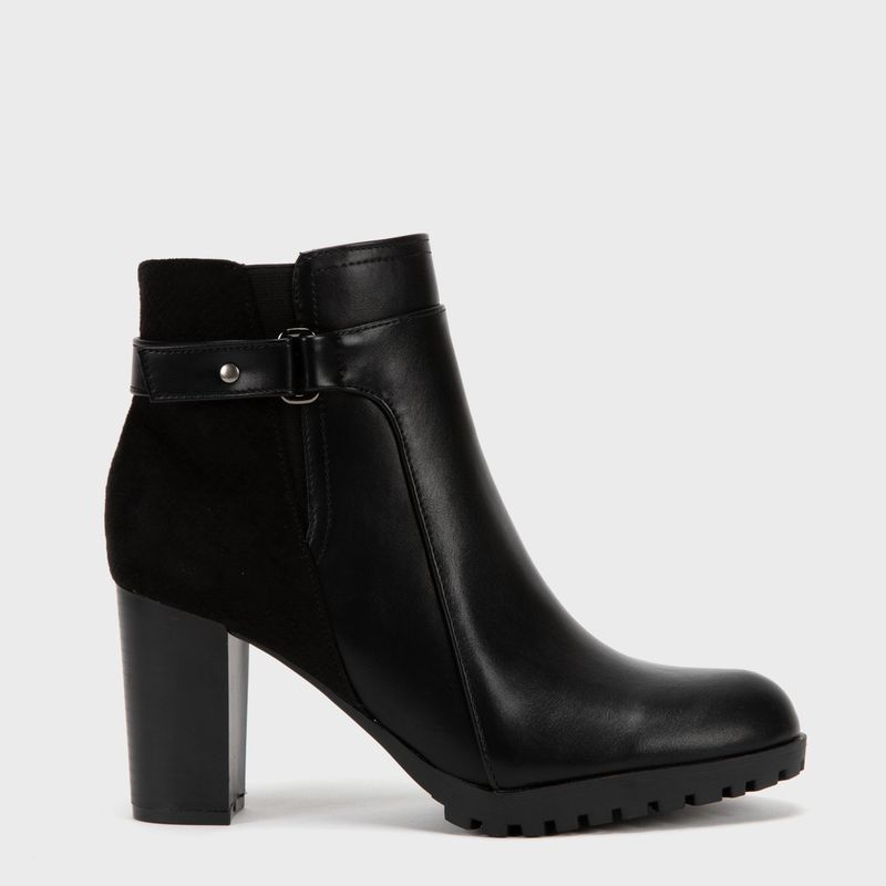 S COCCI - Botin Mujer Negro Scocci