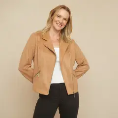 S COCCI - Chaqueta S.Cocci Diseño Liso Mujer Manga Larga