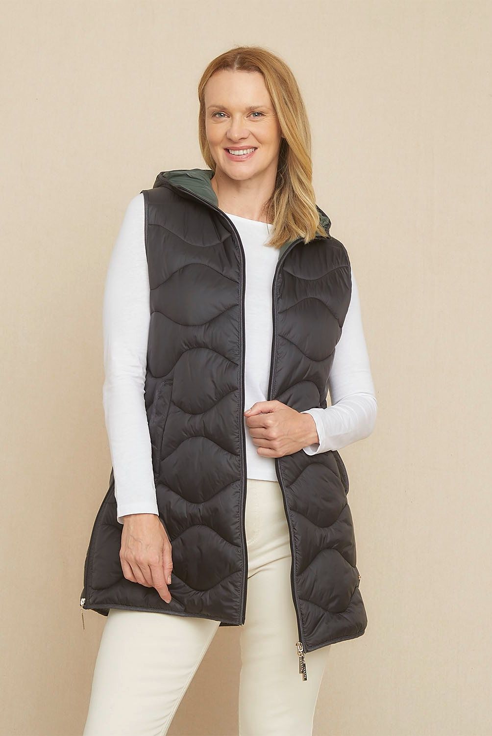 S COCCI - Parka S.Cocci Mujer Manga Larga Diseño Liso
