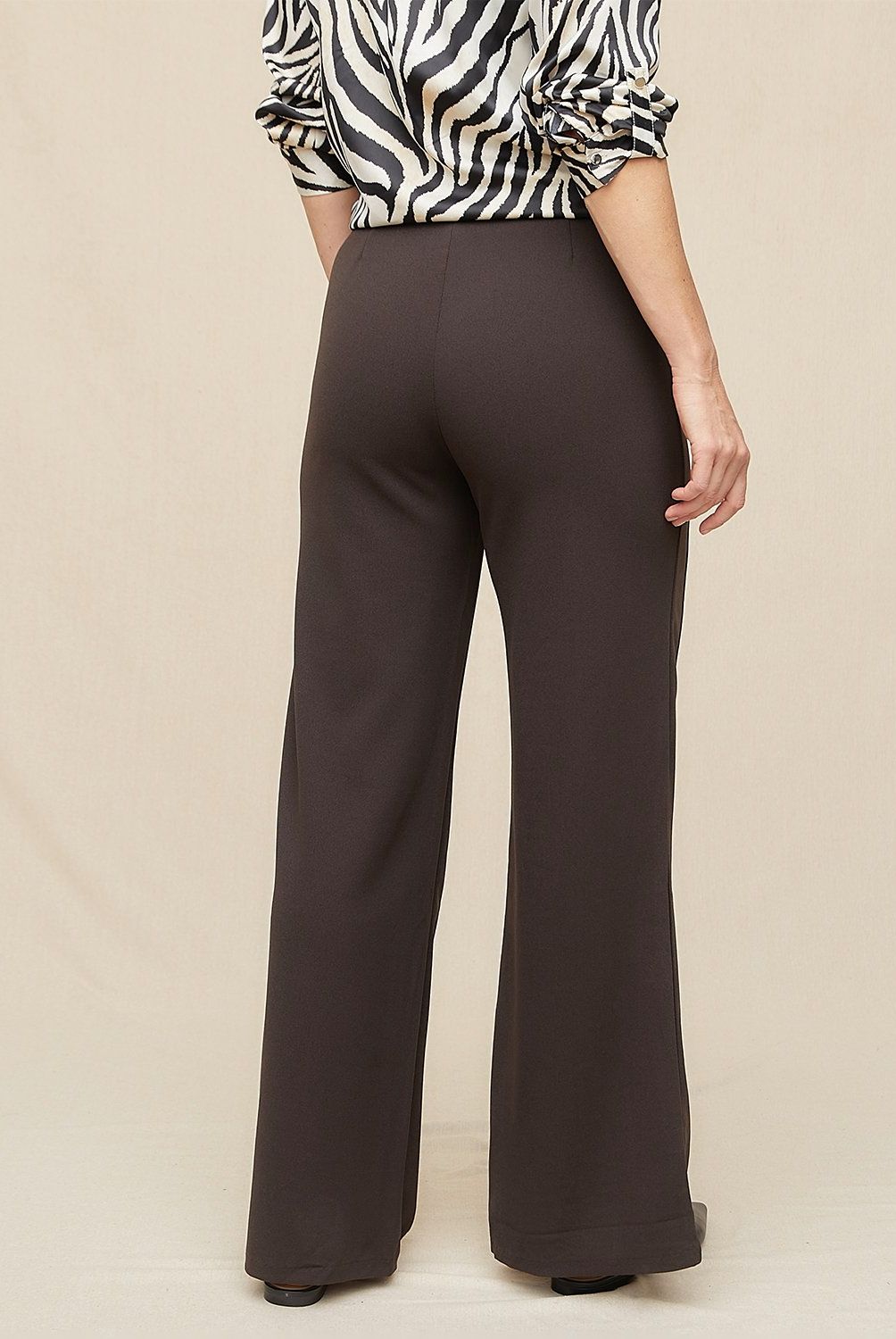 S COCCI - Pantalón Wide Leg S.Cocci Casual Tiro Medio Mujer
