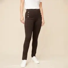 S COCCI - Leggings S.cocci Tiro Alto Mujer Casual Viscosa