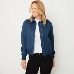 NEWPORT - Chaqueta Lisa Manga Larga Mujer