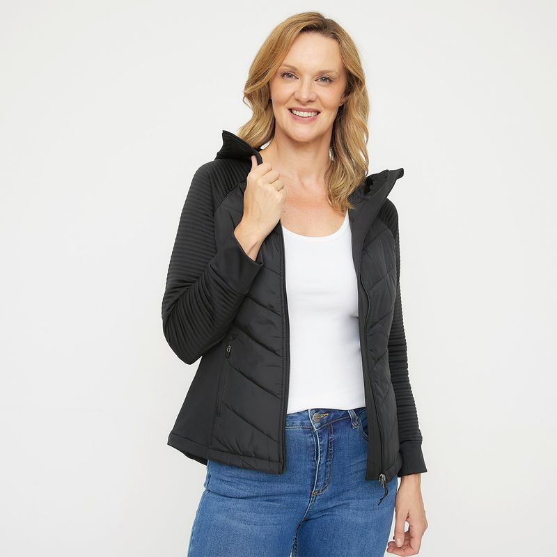 NEWPORT - Chaqueta Newport Con Gorro Manga Larga Mujer