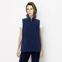 Polerón Polar Mujer Sin Mangas Cuello Alto