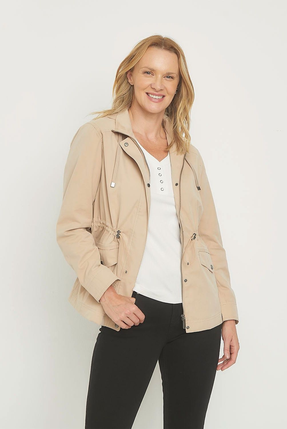 NEWPORT - Chaqueta Mujer Newport Regular Fit con Gorro