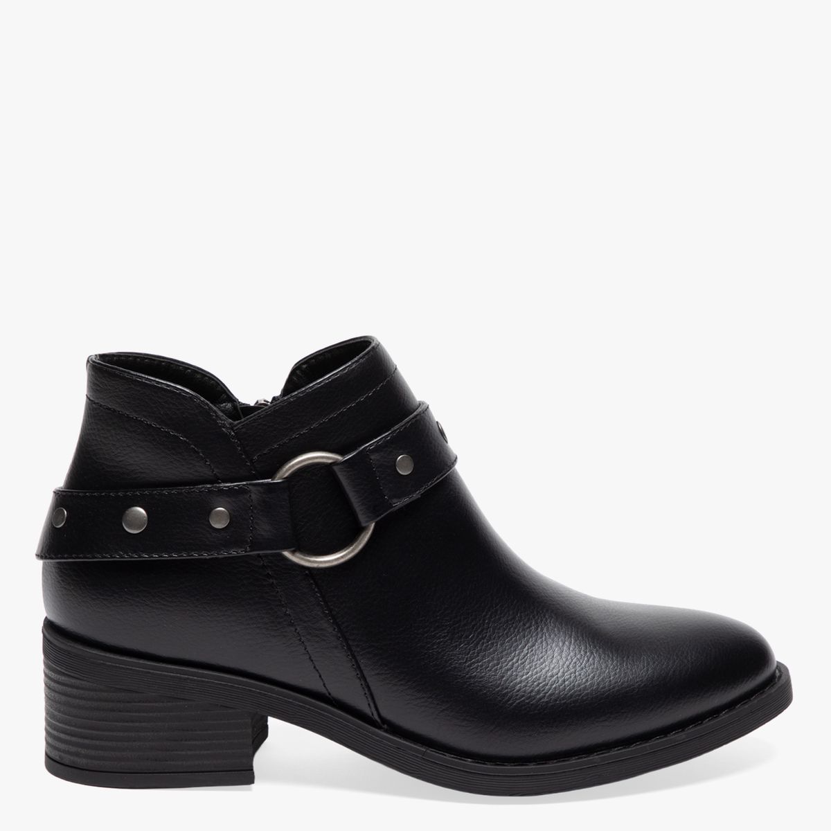 UNIVERSITY CLUB - Botín Mujer Negro University Club