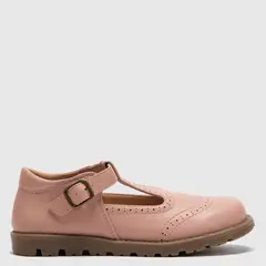 CONIGLIO - Zapatilla Deportiva Niña Rosado Cuero (27 Al 33)