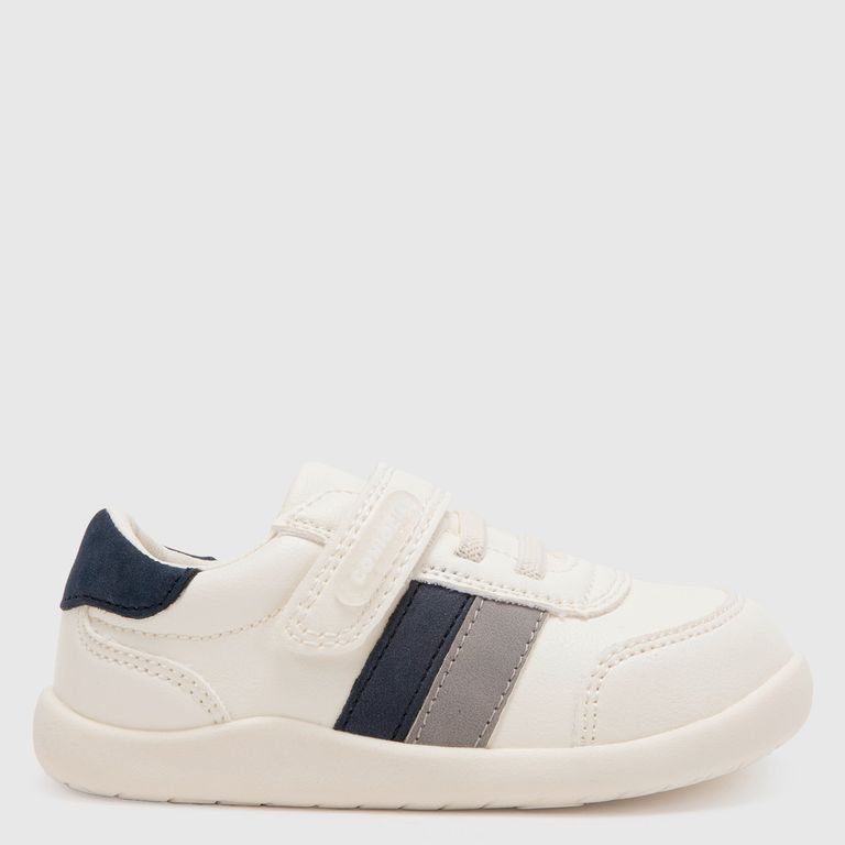 CONIGLIO Zapatilla Escolar Niño Blanco (18 A 26)