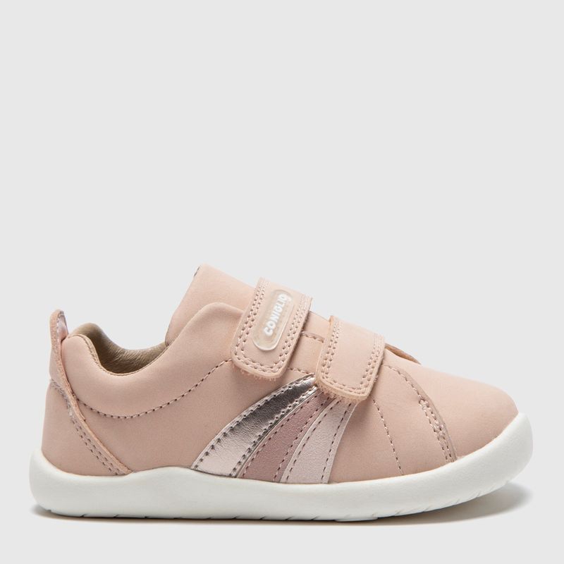 CONIGLIO - Zapatillas Escolares Coniglio Rosadas Bebé Niña