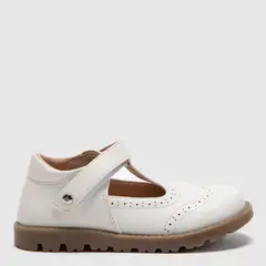 CONIGLIO - Ballerinas Niña Cuero Cierre Velcro
