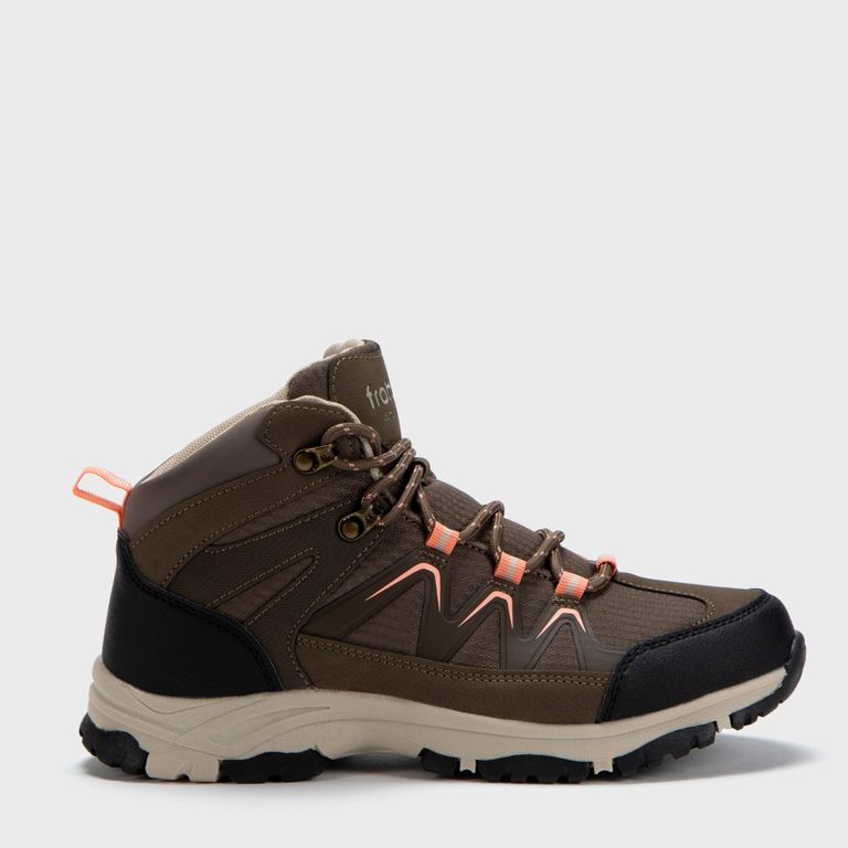 Zapatilla Outdoor Mujer Café