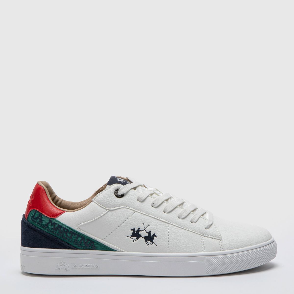 LA MARTINA - Zapatilla Urbana Hombre Blanco La Martina