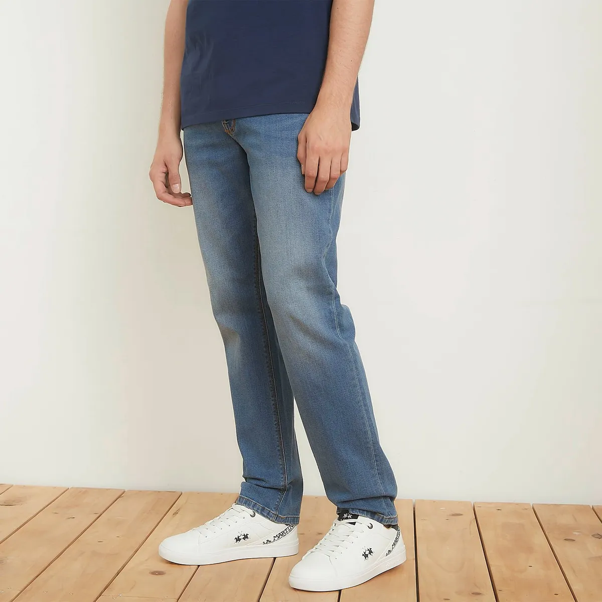 LA MARTINA - Zapatilla Urbana Hombre Azul La Martina