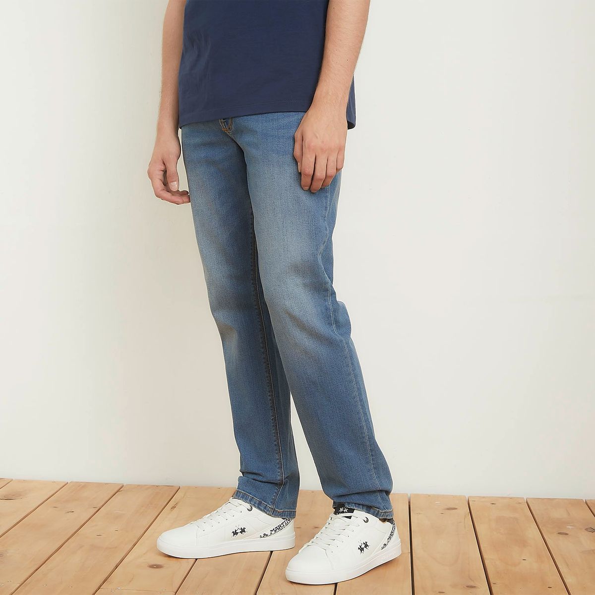 LA MARTINA - Zapatilla Urbana Hombre Azul La Martina