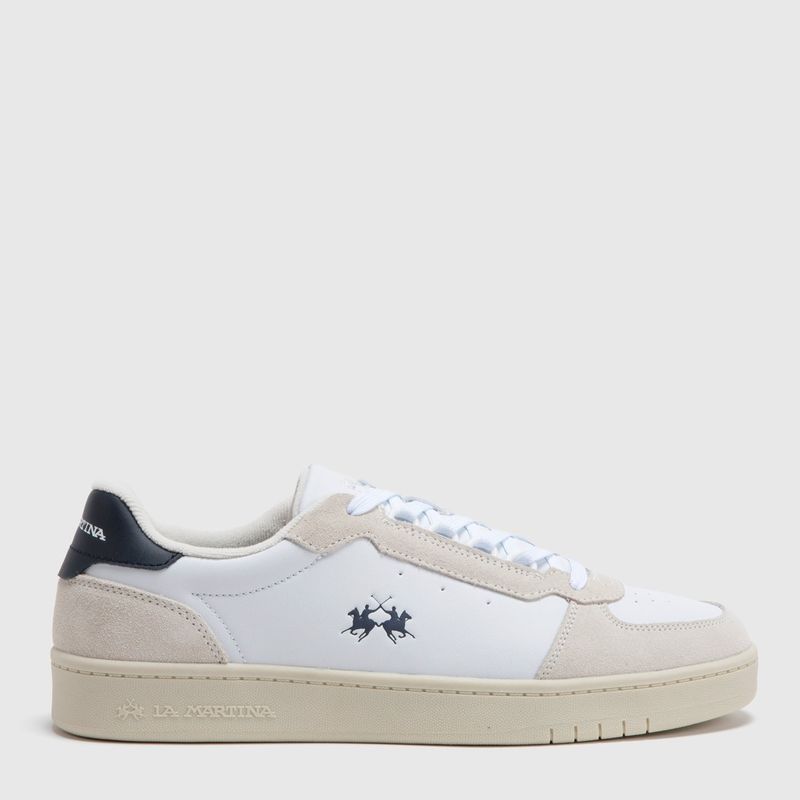 LA MARTINA - Zapatilla Urbana Hombre Blanco La Martina