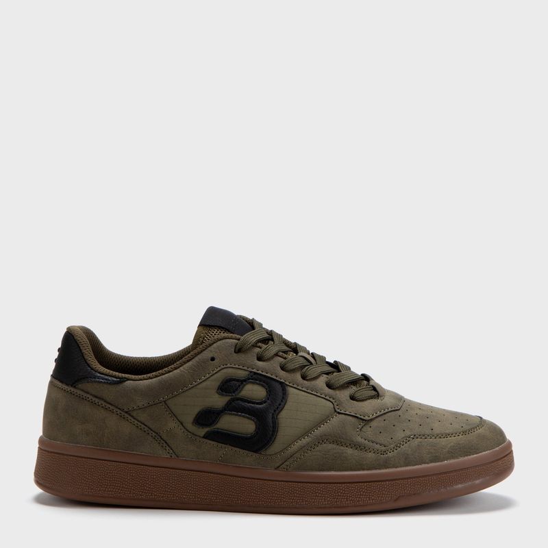 BASEMENT - Cortix Zapatilla Urbana Hombre Verde Basement