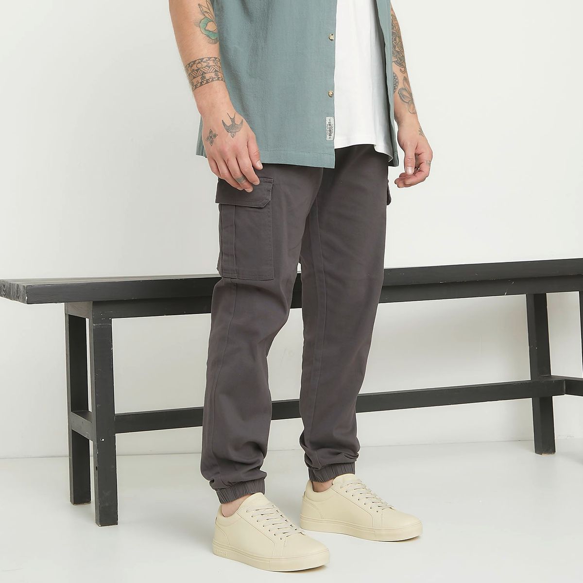 BEARCLIFF - Zapatillas Urbanas Bearcliff Astar Hombre Beige