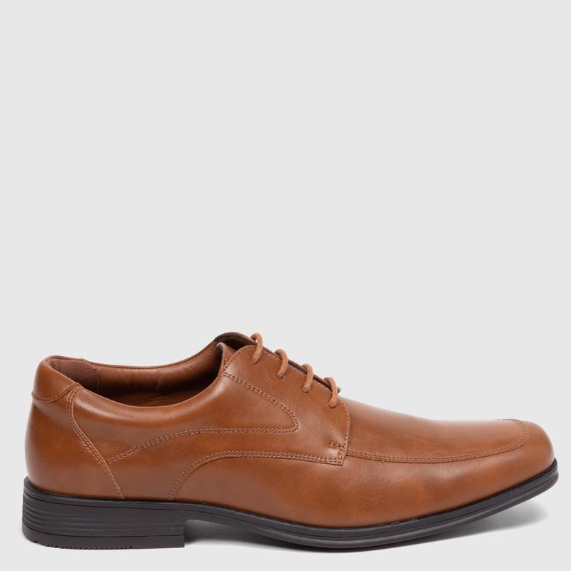 NEWPORT - Zapatos Formales Hombre Newport Sintético Café