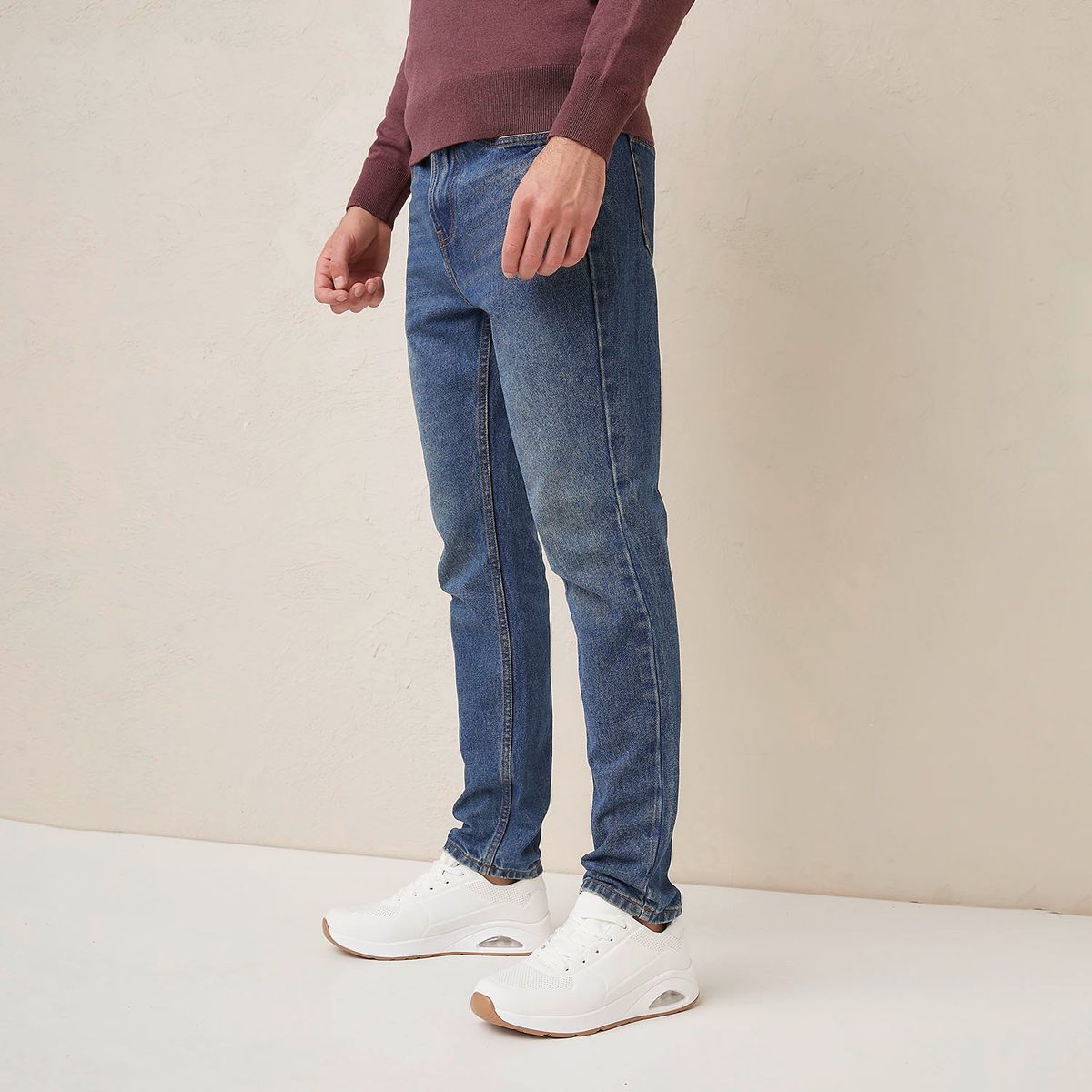NEWPORT - Zapatilla Urbana Hombre Blanco Newport