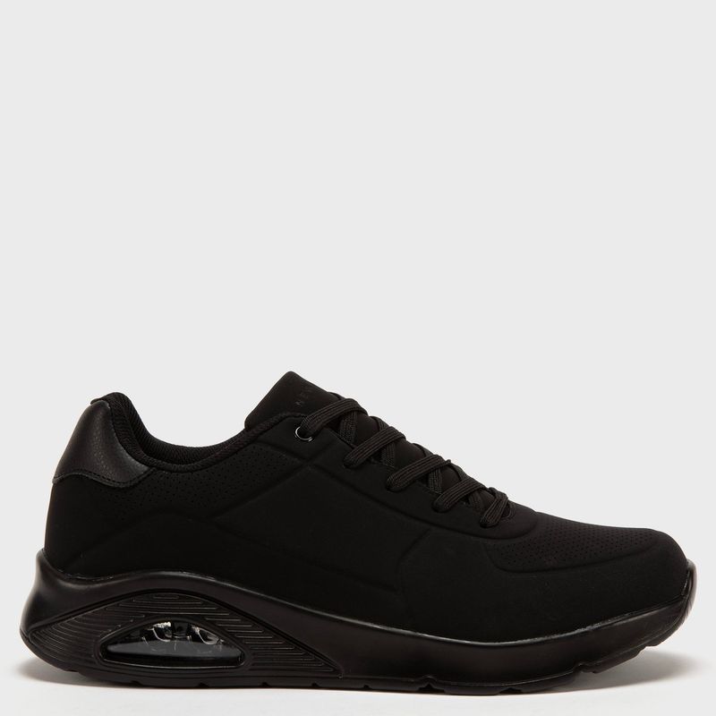NEWPORT - Zapatillas Urbanas Hombre Newport Iguano Sintético Negro
