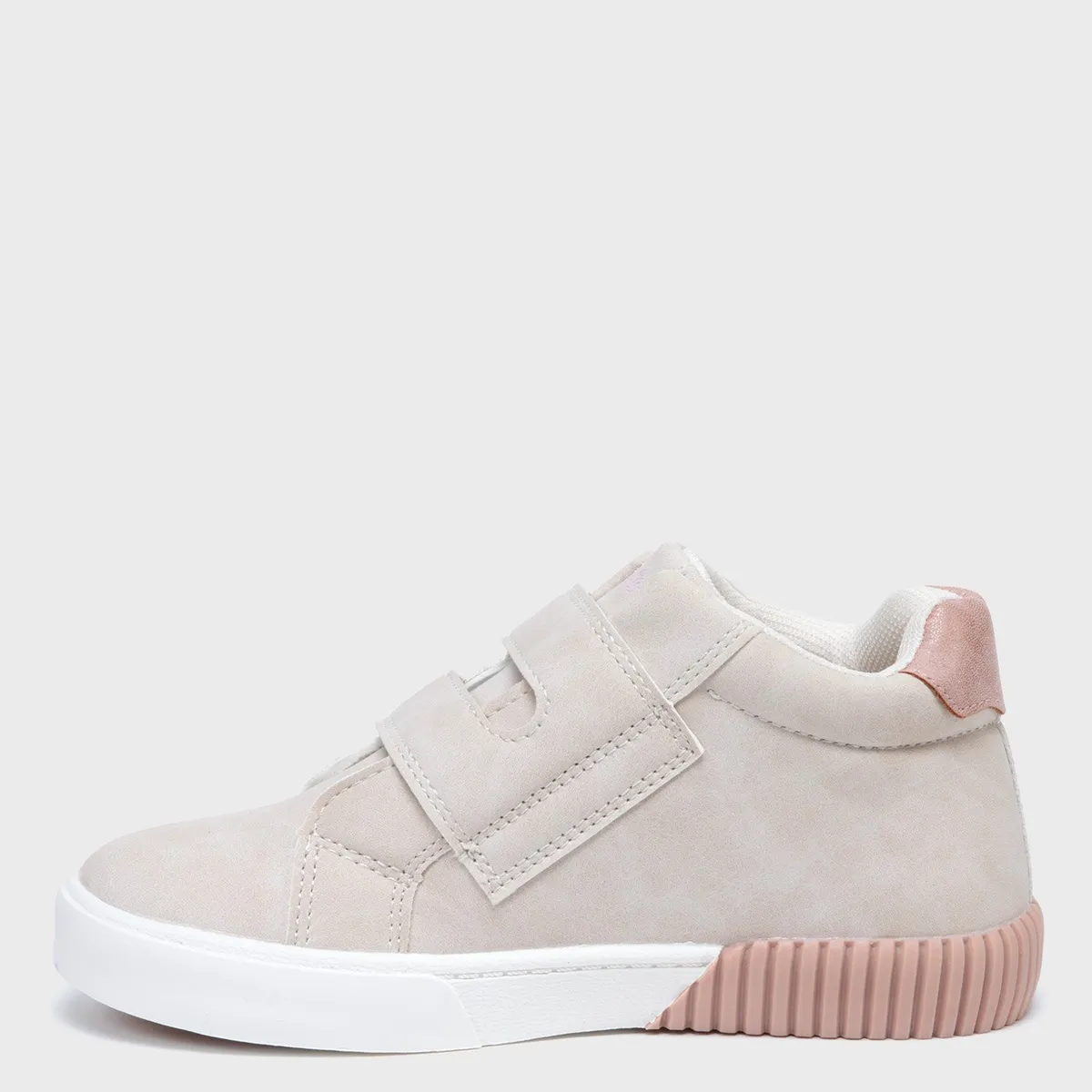 CONIGLIO - Zapatillas Escolares Coniglio Rosadas con Velcro para Niña