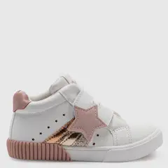 CONIGLIO - Zapatillas Escolares Niña Blanco