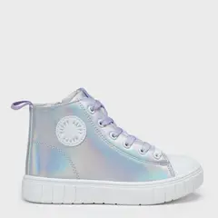 YAMP - Zapatilla Urbana Gris Sintético Suela Goma (27 Al 33)