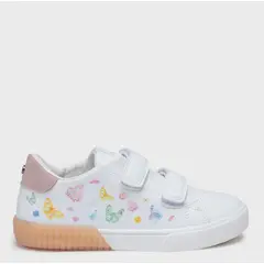 CONIGLIO - Zapatilla Urbana Niña Blanco Sintético Suela Goma