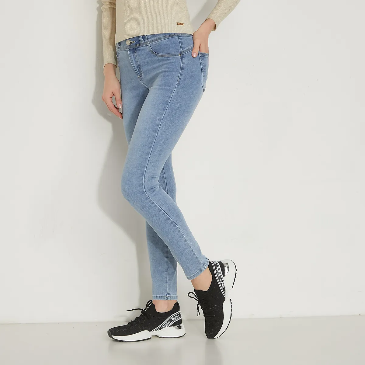 MOSSIMO - Salalow Zapatilla Urbana Mujer Negro Mossimo