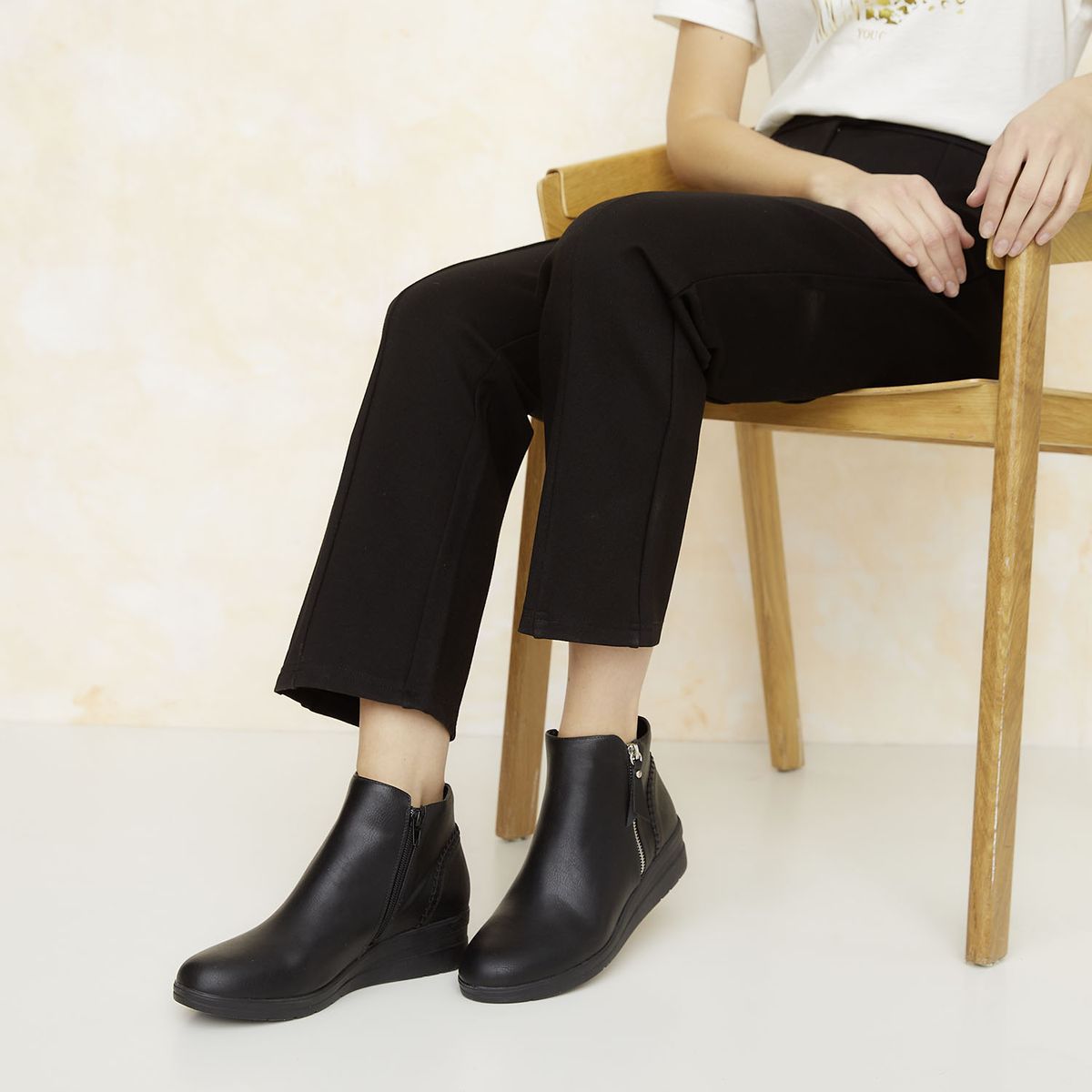 S COCCI - Botin Mujer Negro S Cocci