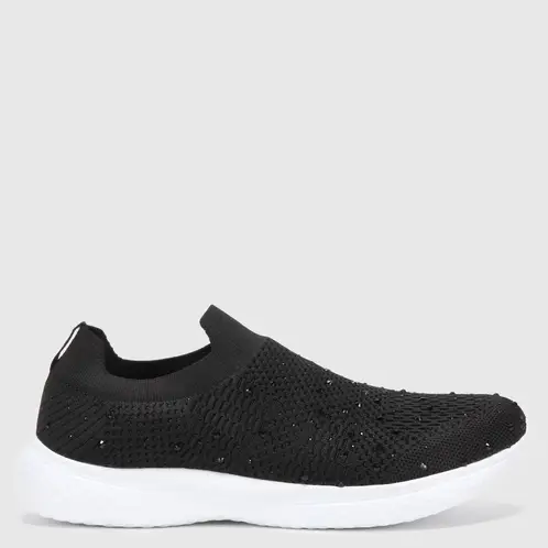 S COCCI - Saluna2 Zapatilla Urbana Mujer Negro Scocci