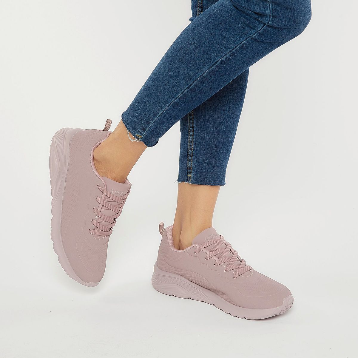 S COCCI - Iris Zapatilla Urbana Mujer Rosado Scocci