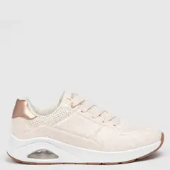 UNIVERSITY CLUB - Iguana Zapatilla Urbana Mujer Beige