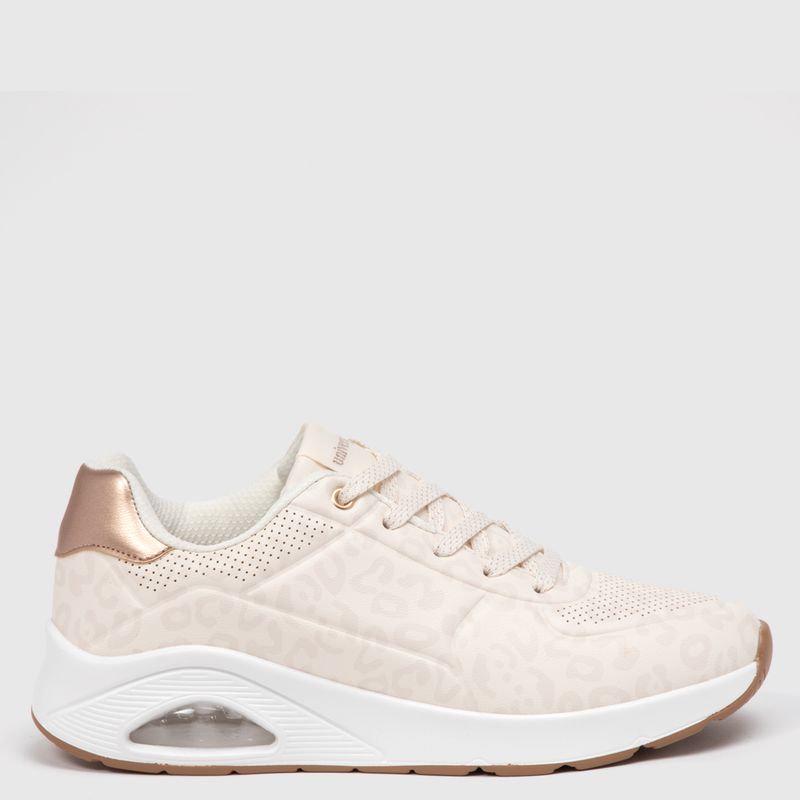 UNIVERSITY CLUB - Iguana Zapatilla Urbana Mujer Beige University Club