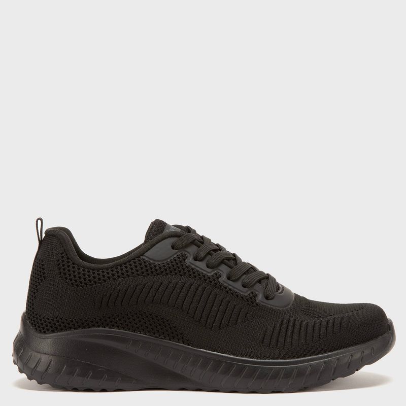 UNIVERSITY CLUB - Zapatilla Urbana Mujer Negro University Club