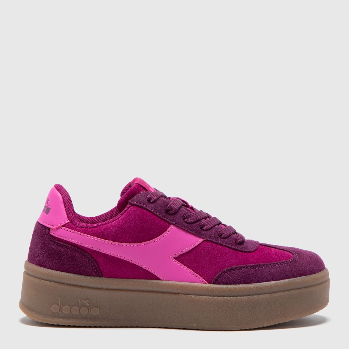 DIADORA - Bamplat Zapatilla Urbana Mujer Rosado Diadora