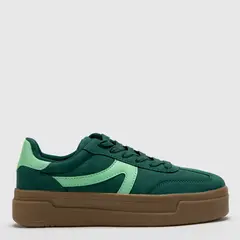 SYBILLA - Zapatilla Urbana Mujer Verde