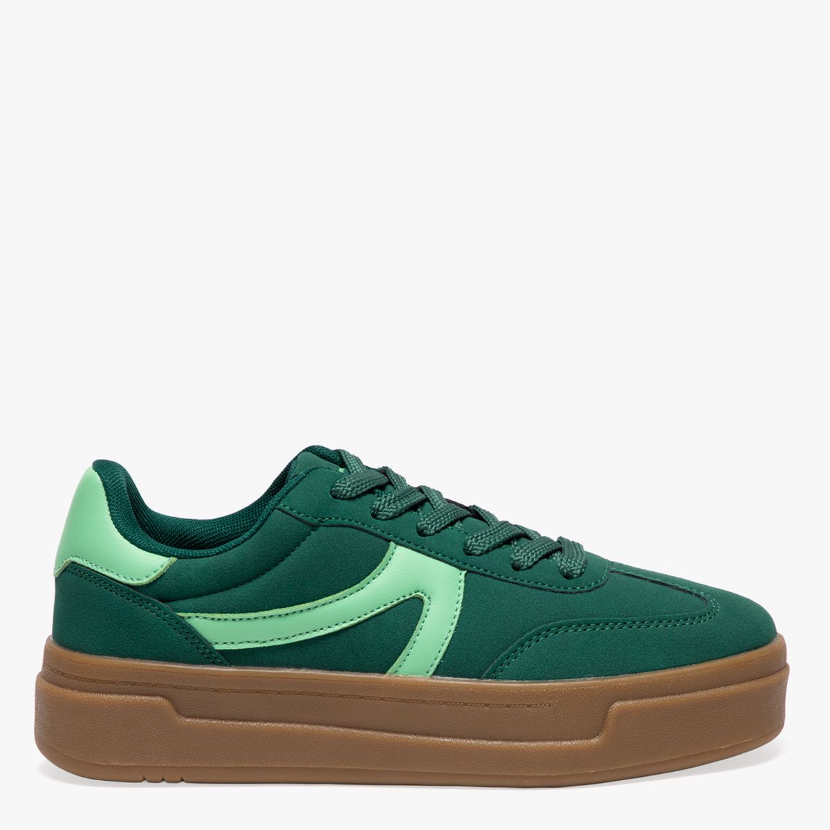SYBILLA - Zapatilla Urbana Mujer Verde Sybilla