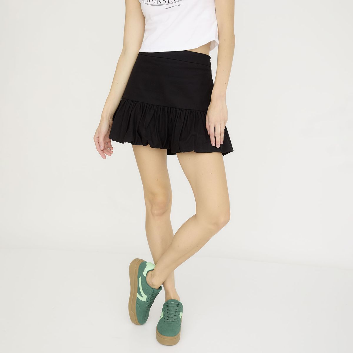 SYBILLA - Zapatilla Urbana Mujer Verde Sybilla